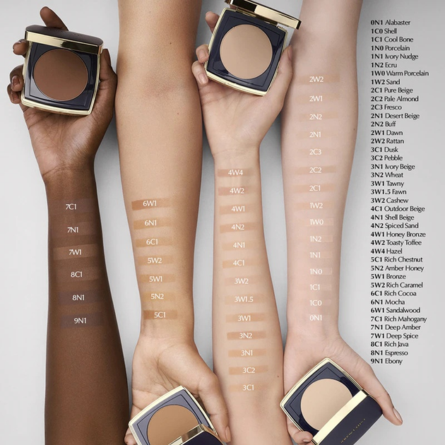 Puder do twarzy Estee Lauder Double Wear Stay-in-Place Matte Powder Foundation SPF10 4N1 Shell Beige 12 g (0887167661028) - obraz 9