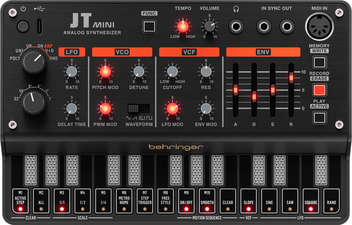 Синтезатор Behringer JT MINI (0722-AAX86-001) - зображення 1