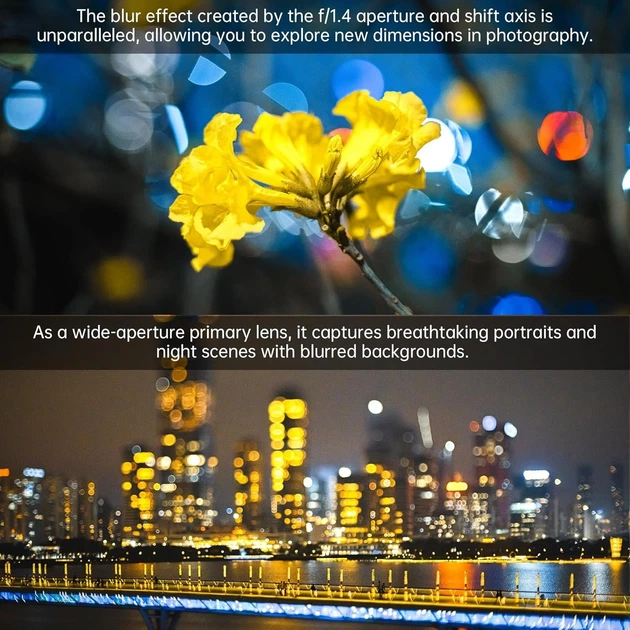 Объектив 7artisans / 50 мм / f/1.4 Tilt-Shift / Sony E / Черный (7A LTS501.4SEb) - Фото 3 Объектив 7artisans / 50 мм / f/1.4 Tilt-Shift / Sony E / Черный (7A LTS501.4SEb) - изображение 3
