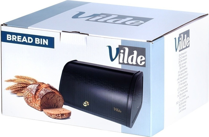 Chlebak Vilde metalowy Czarny (5904316472887) - obraz 11