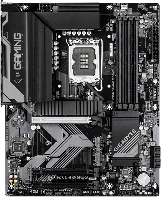 Płyta główna Gigabyte B760 Gaming X Gen5 (s1700, Intel B760, PCI-Ex16) - obraz 1