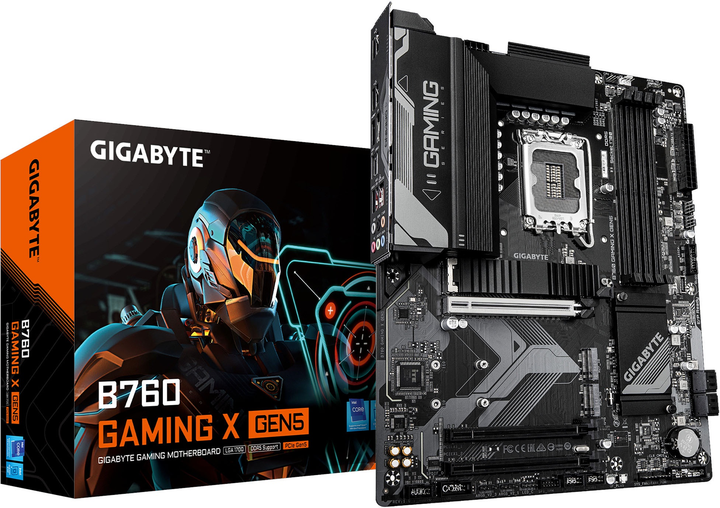 Płyta główna Gigabyte B760 Gaming X Gen5 (s1700, Intel B760, PCI-Ex16) - obraz 4