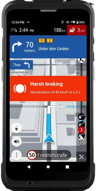 Nawigator GPS Webfleet PRO M (1KC6.001.10.0) - obraz 3