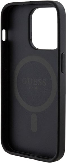 Комплект Guess Case 4G Metal Logo for iPhone 14 Pro + Powerbank 5000mAh MagSafe Black (GUBPM5P14L4GEMGK) - зображення 3
