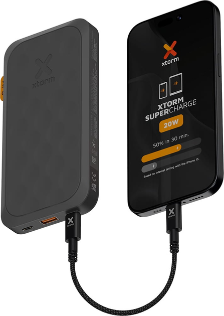 Powerbank Xtorm Fuel Series 5 10000 mAh 20W Midnight Black (8718182279627) - obraz 8