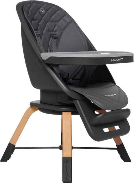 Стульчик для кормления Muuvo Choc 2 Graphite New (M-CHOC-2-GRAPHITE-NEW) - изображение 4