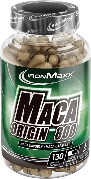 Натуральна добавка IronMaxx Maca Origin 800 Капсули