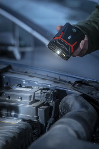 Пускозарядний пристрій Dedra DEPP0800 1200A 8000 mAh Black - зображення 10