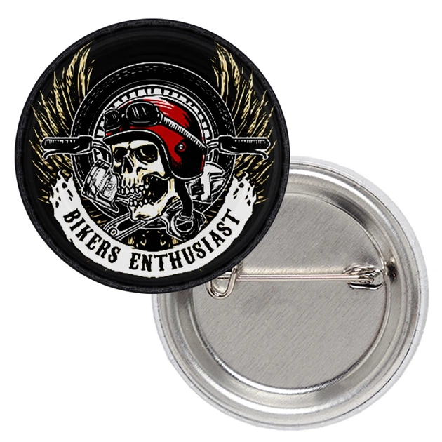 Значок Bikers Enthusiast - Фото 1 Значок Bikers Enthusiast - изображение 1