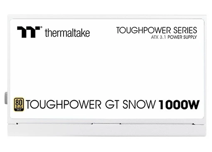 Zasilacz Thermaltake Toughpower GT 1000W Gold Plus White (PS-TPT-1000FNFAGE-W) - obraz 6