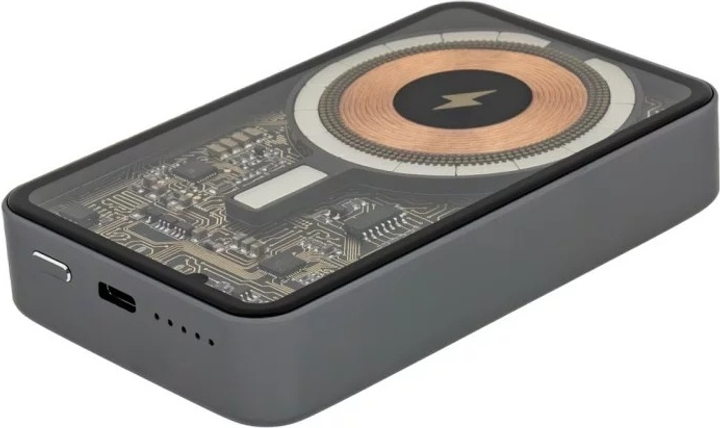 УМБ PATONA Premium Powerbank Clear 3.0 10000 mAh 20W Black (9992) - зображення 6