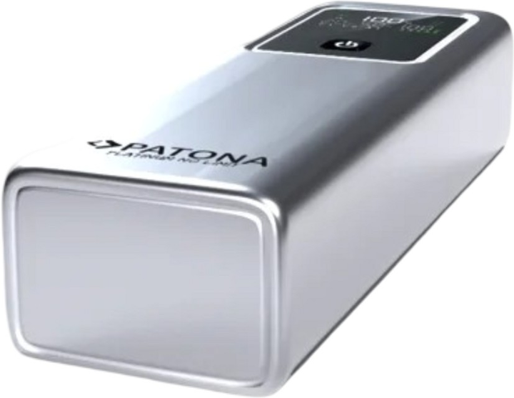 УМБ PATONA Platinum Powerbank Luxury One PD35 10000 mAh 35W Silver (4238) - зображення 4