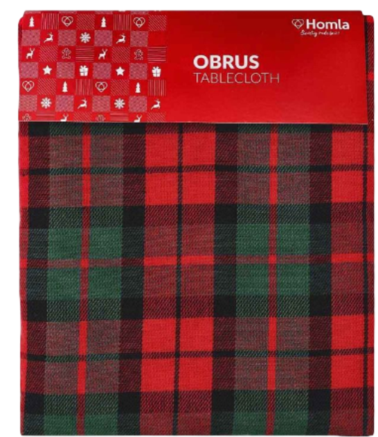 Скатертина Homla Tartan в клітинку 150 x 220 см (5904183805931) - зображення 1
