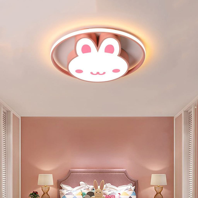 Lampa LED z pilotem Ikonka Lumela Króliczek - obraz 17