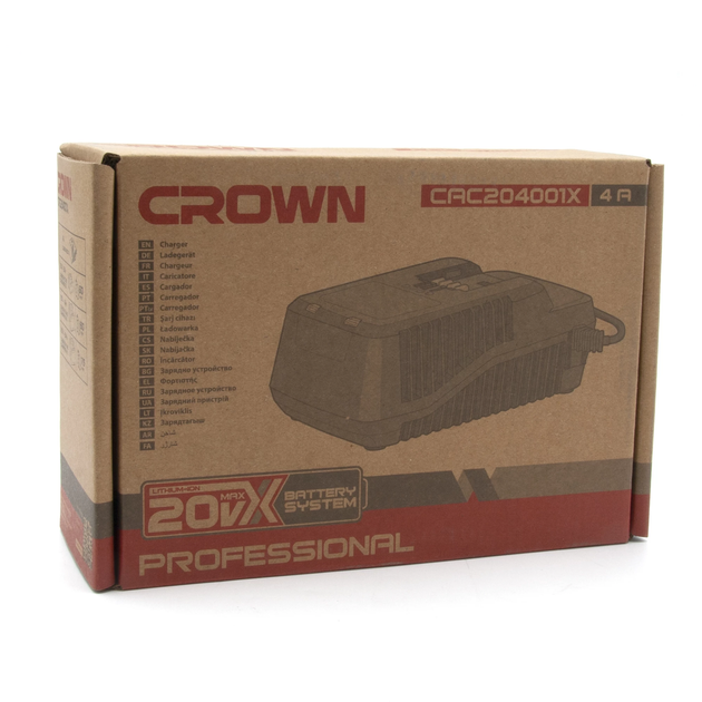 Зарядний пристрій CROWN CAC204001X - Фото 3 Зарядний пристрій CROWN CAC204001X - зображення 3
