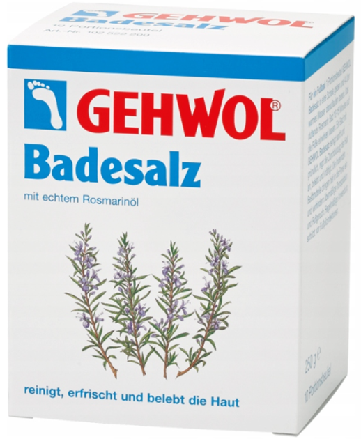 Sól do kąpieli stóp Gehwol z rozmarynem 10 x 25 g (4013474113417) - obraz 2