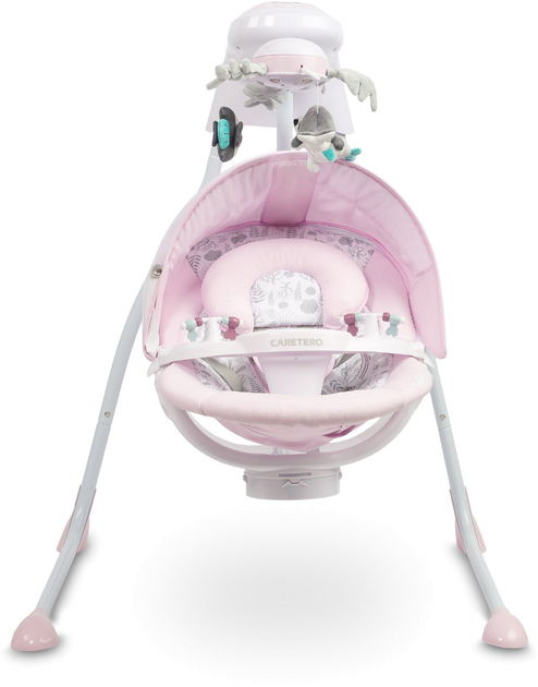 Гойдалка електрична Caretero Raffi Рожева (5903076307828) - зображення 10
