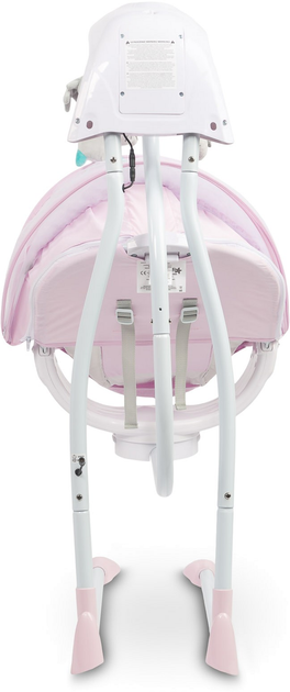 Гойдалка електрична Caretero Raffi Рожева (5903076307828) - зображення 12