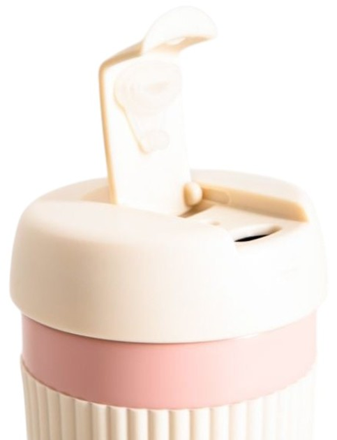 Kubek termiczny Homla Poppie różowy 0.5 l (5906496750076) - obraz 2