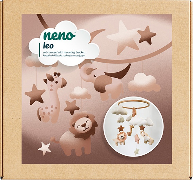 Карусель до ліжечка з кріпильним тримачем Neno Leo (5902479675947) - зображення 8