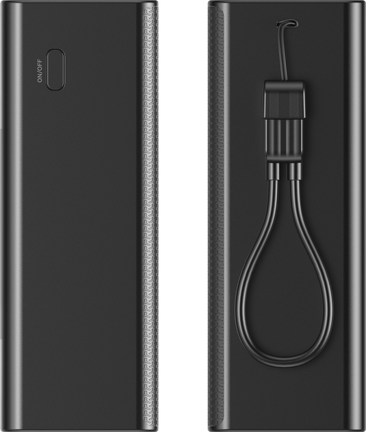 УМБ Kruger&Matz KM0914 20000 mAh 65W Black (5901890123808) - зображення 3