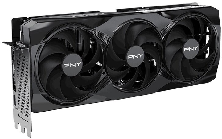 Karta graficzna PNY GeForce RTX 5080 Triple Fan 16GB GDDR7 (256-bit) (2620/30000) (3 x DisplayPort, 1 x HDMI) (VCG508016TFXPB1) - obraz 3