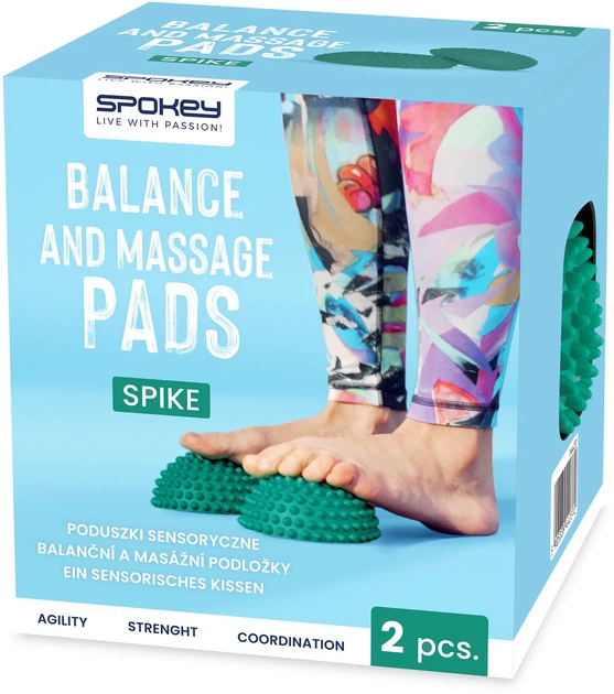 Polkule sensoryczne do masażu i balansowania Spokey SPIKE 944037 (5905339440372) - obraz 10