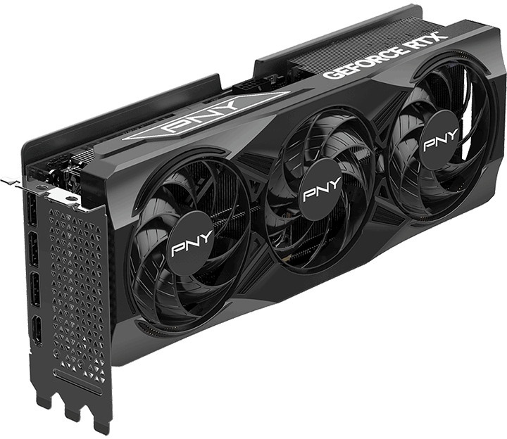 Karta graficzna PNY PCI-Ex GeForce RTX 5070 Ti OC Triple Fan 16GB GDDR7 (256bit) (2572/28000) (HDMI, 3 x DisplayPort) (VCG5070T16TFXPB1-O) - obraz 5