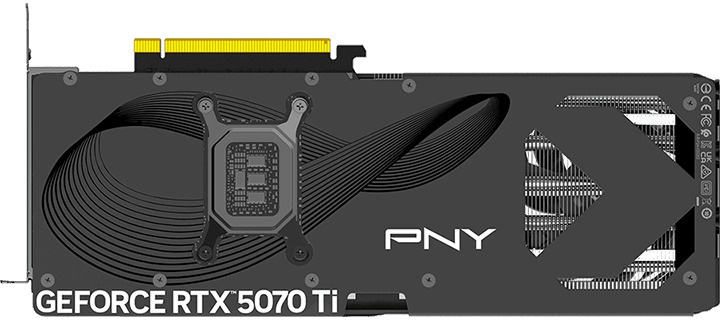 Karta graficzna PNY PCI-Ex GeForce RTX 5070 Ti OC Triple Fan 16GB GDDR7 (256bit) (2572/28000) (HDMI, 3 x DisplayPort) (VCG5070T16TFXPB1-O) - obraz 7
