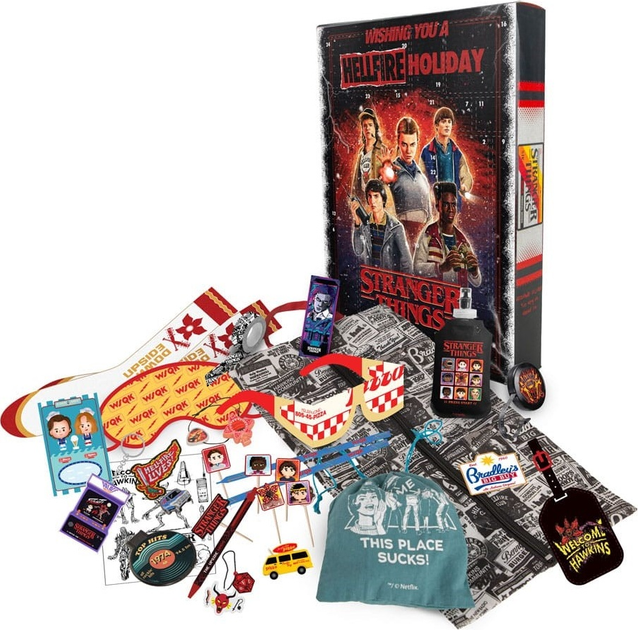 Kalendarz adwentowy Cinereplicas Stranger Things 2025 (4895205620674) - obraz 4