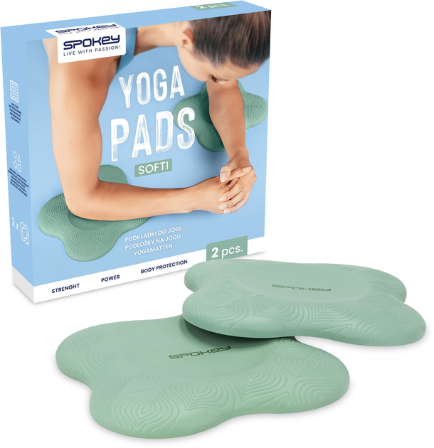 Підкладки для йоги Spokey SOFTI під коліна, лікті, зап'ястки 2 шт 943402 (5905339434029) - зображення 8