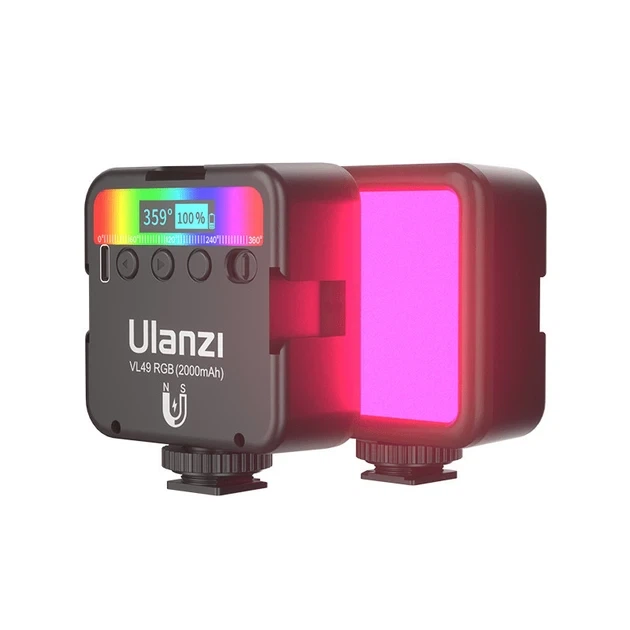 Накамерный свет LED RGB Ulanzi VL49 RGB - изображение 2