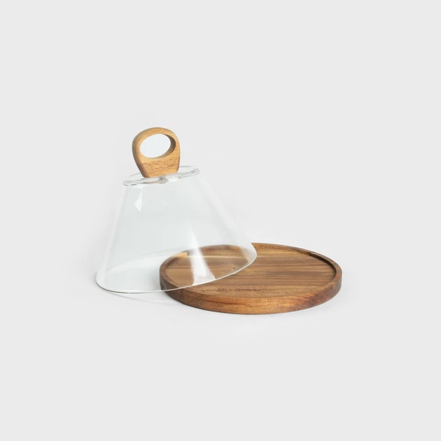 Patera z kloszem HOMLA Lenne 23 x 19 cm (5904183860954) - obraz 3