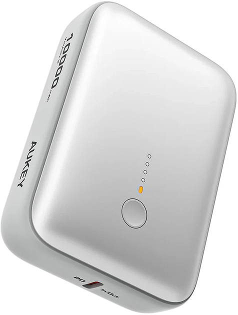 Powerbank AUKEY PB-Y55 Spark Mini 10000 mAh 22.5W White (0689323788293) - obraz 2