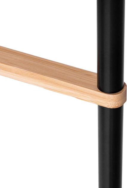 Drabinka na ręczniki HOMLA Taru Czarna (5906496732621) - obraz 2