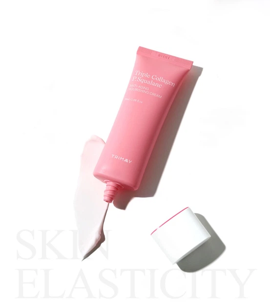 Антивіковий крем для обличчя Trimay Triple Collagen P.Squalane живильний 50 мл (8809822540761) - зображення 4