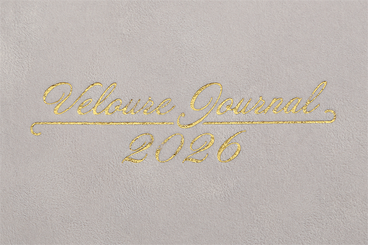 Еженедельник датированный 2026 (A5, гибкая обложка, светло-серый) Buromax Velour BM.2710-20 - изображение 3