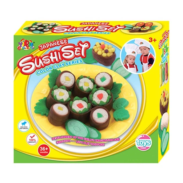 Набір пластиліну для ліплення UFT ALENTO Playdough Sushi Set - зображення 5