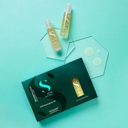 Zestaw ampułek regenerujące włosy zniszczone Alfaparf Semi Di Lino Reconstruction SOS 13 ml 6 szt (8022297175355) - obraz 3