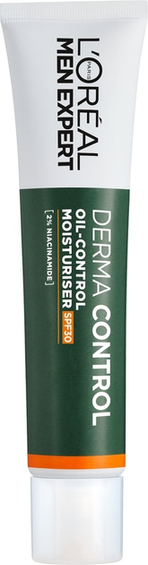 Крем для обличчя для чоловіків L'Oreal Paris Men Expert Derma Control SPF 30 40 мл (3600524197742) - зображення 1