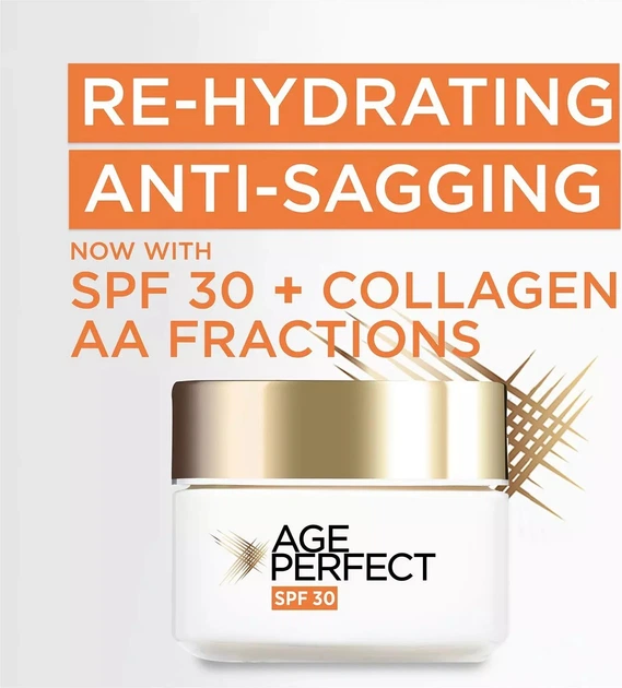 Krem z filtrem do twarzy L'Oreal Paris Age Perfect Collagen Expert SPF 30 50 ml (3600523997558) - obraz 2