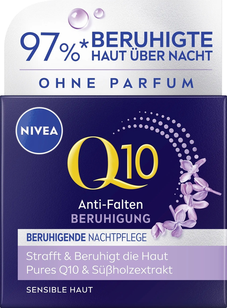 Krem do twarzy Nivea Q10 na noc kojący 50 ml (4006000111773) - obraz 2
