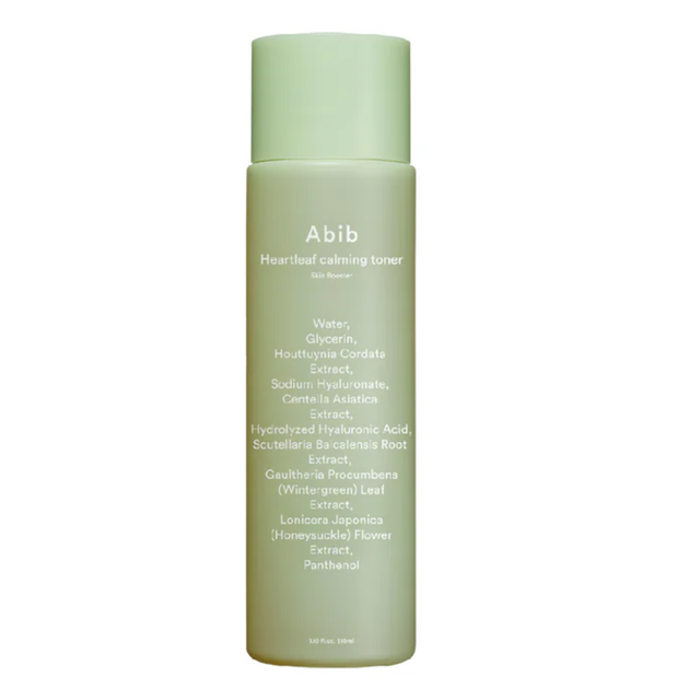 Успокаивающий тонер с экстрактом гуттуинии Abib Heartleaf Calming Toner Skin Booster, 200 мл - Фото 1 Успокаивающий тонер с экстрактом гуттуинии Abib Heartleaf Calming Toner Skin Booster, 200 мл - изображение 1