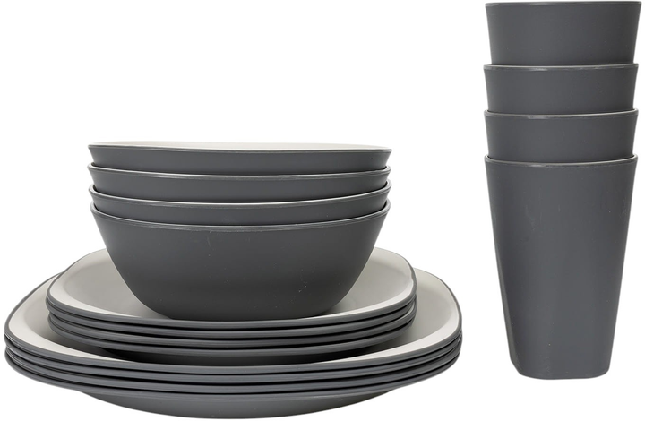 Набір для пікніка Platinet для 4 осіб 16 елементів (PCTS16G) - зображення 2