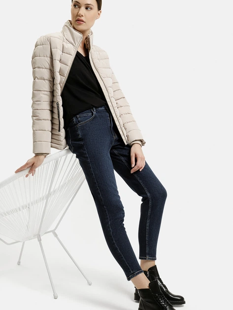 Kurtka przejściowa damska Cross Jeans 81286-009 L Beżowa (8697319822830) - obraz 3
