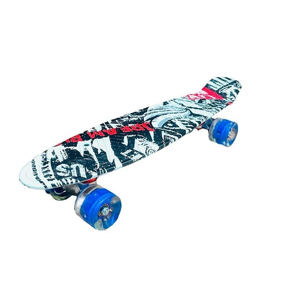 Пенни борд 22" Graffiti PU колеса со светом противня 56*15 cm SC20502 - изображение 2