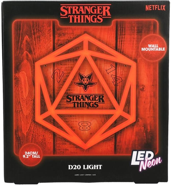 Neonowa lampka ścienna Paladone Stranger Things 5 LED (5056577756012) - obraz 6