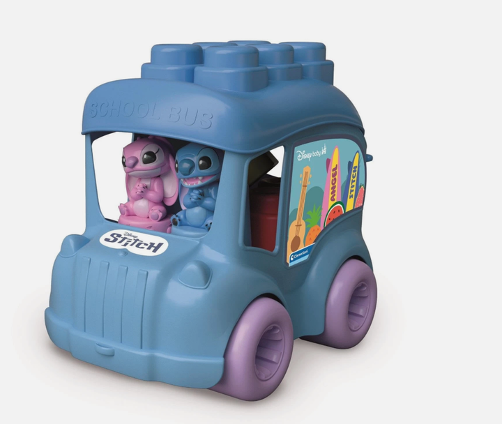 Klocki miękkie Clementoni Clemmy Bus Lilo i Stitch (8005125179749) - obraz 2