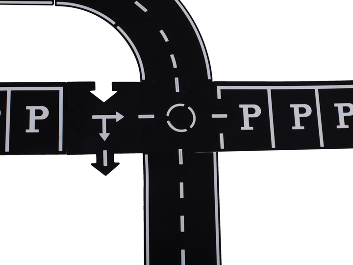 Пазл 2в1 KIK Проїжджа частина 40 елементів KX5260 (5903039731738) - зображення 5