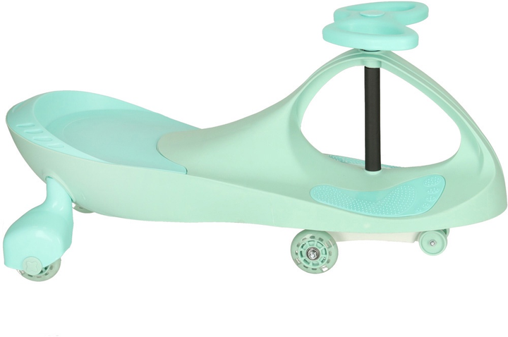 Jeździk grawitacyjny Swing Fix S3 LED Świecące koła Miętowy (5903039737013) - obraz 3